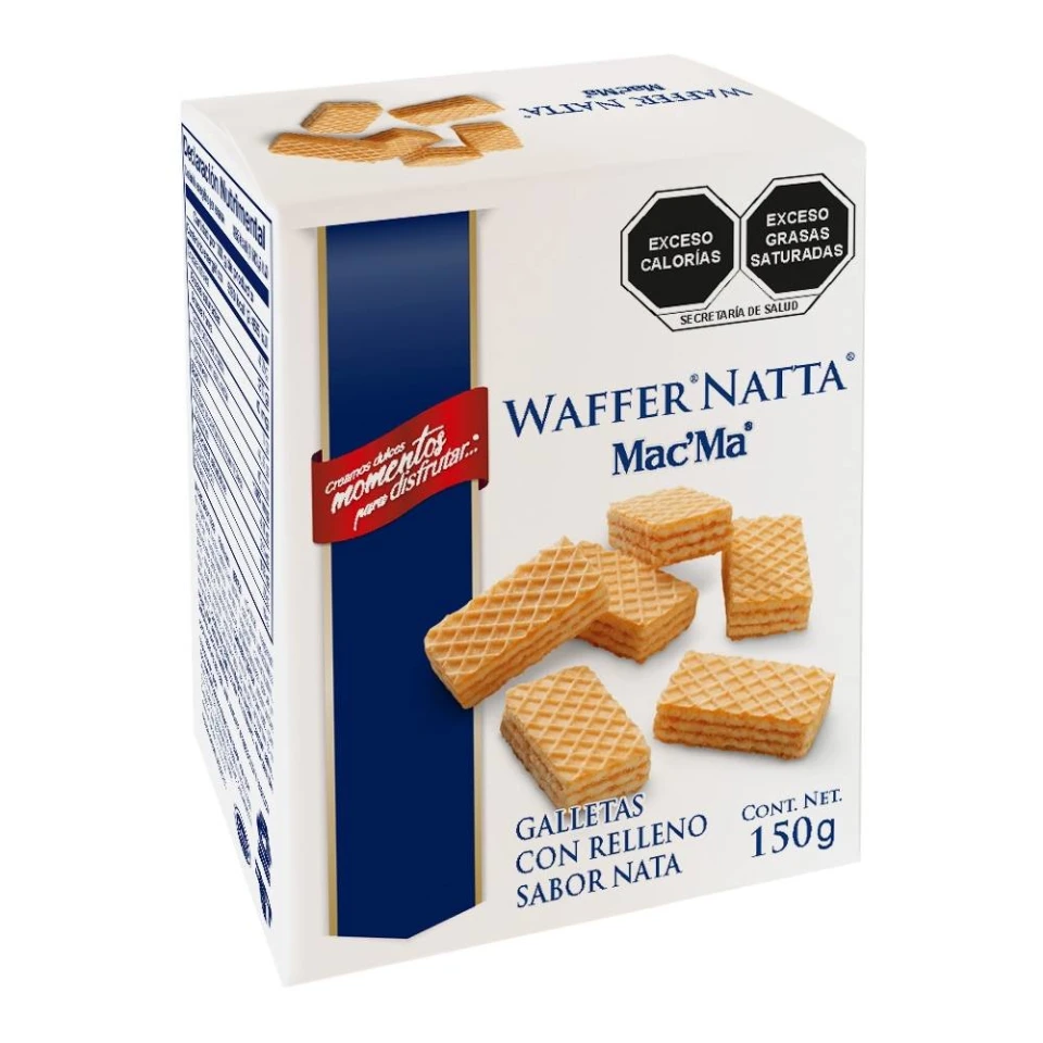 Galletas Crispy Wafer Nata 150gr Balu