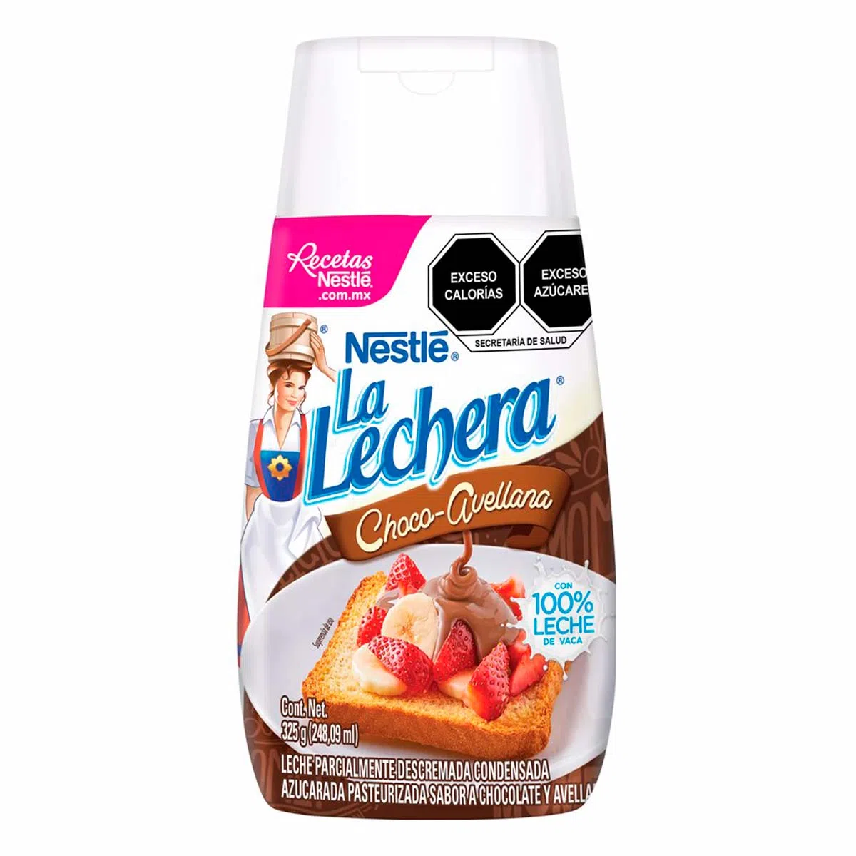 Lechera Sirve Facil Sabor Chocolate Avellana 325ml - Balu