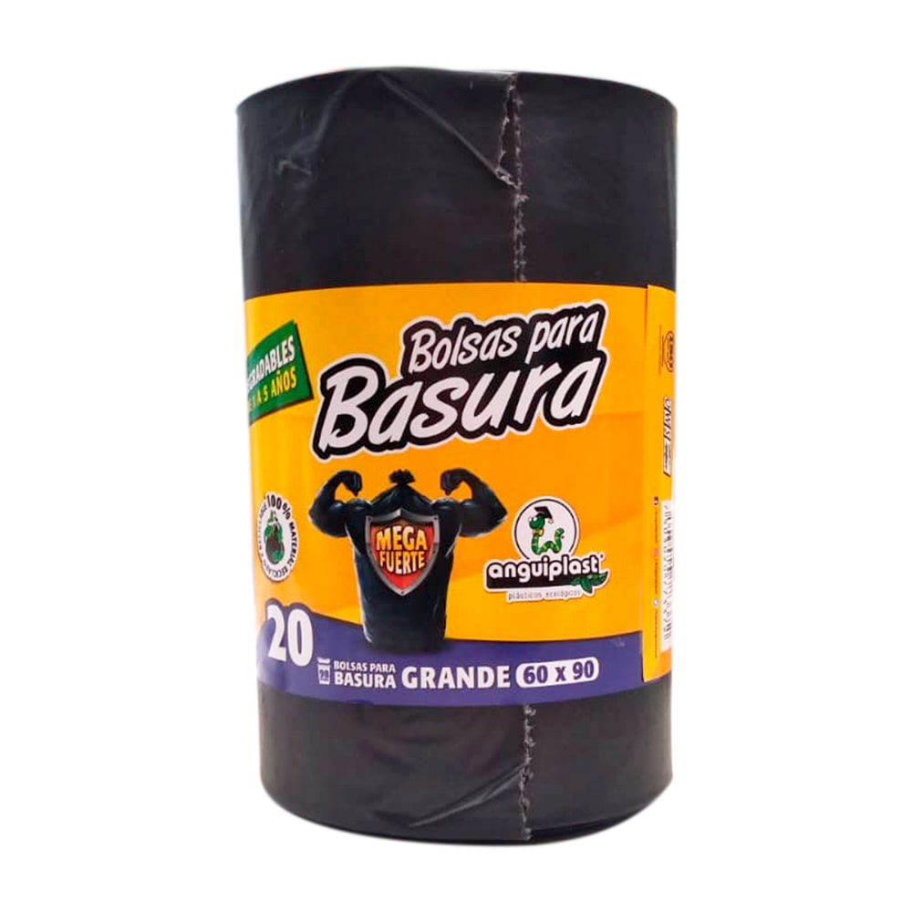 Bolsa Para La Basura Anguiplast 60×90 Rollo Con 20 Piezas - Balu