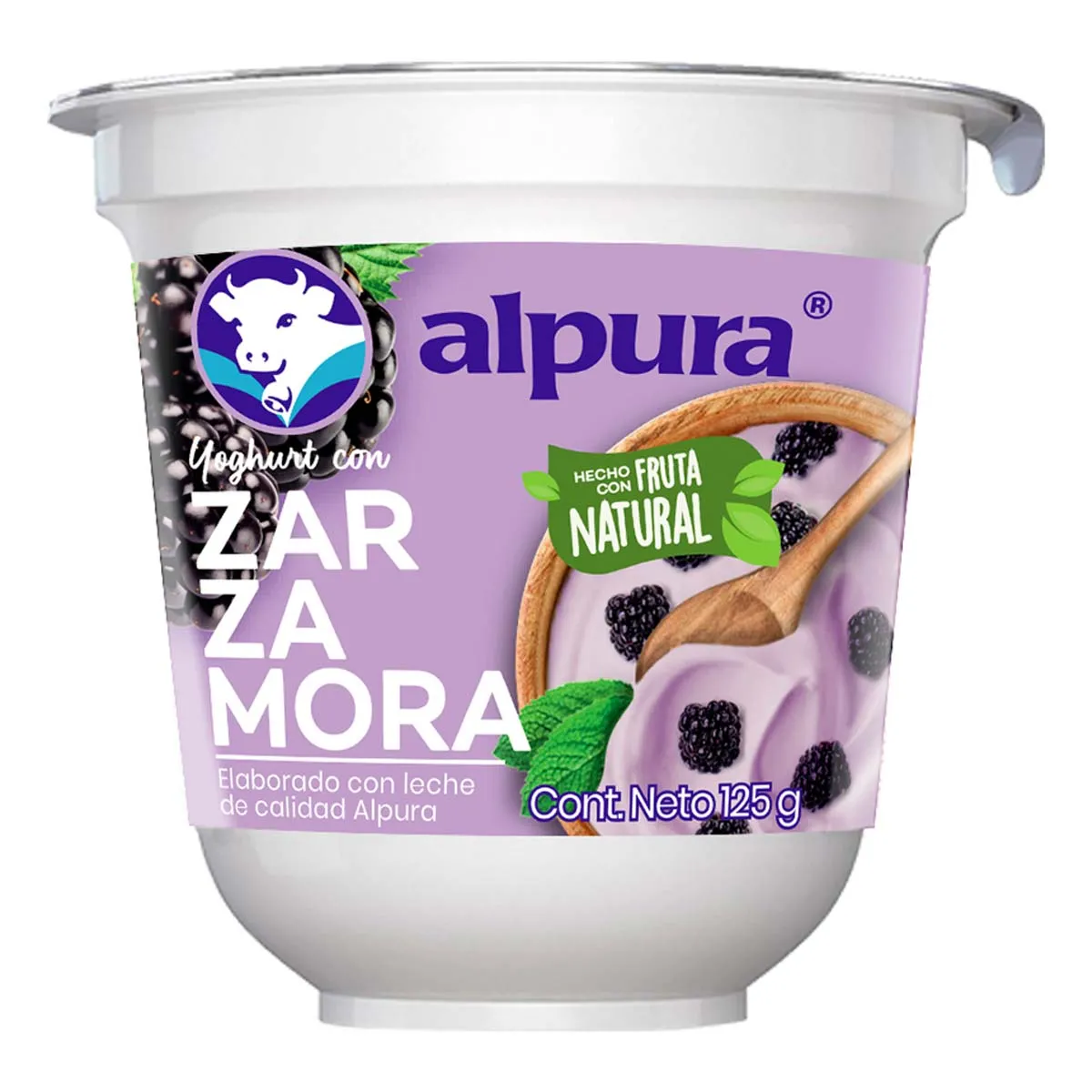 Yogurt De Zarzamora Alpura 125gr Balu