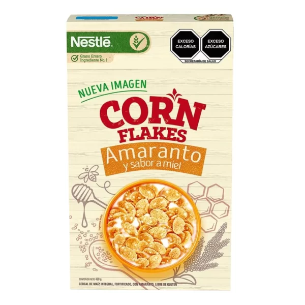 Cereal Corn Flakes Amaranto Miel 420gr