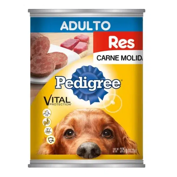 Alimento para Perro Adulto Res Molida Pedigree 375gr