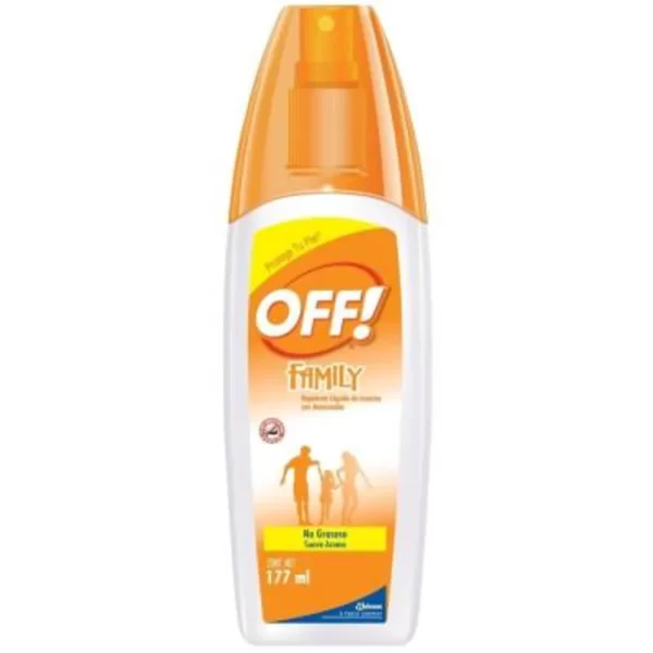 Repelente liquido off family 177ml