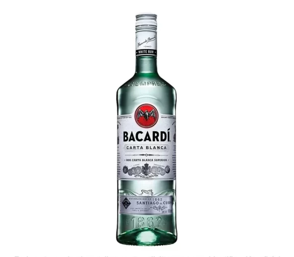 Ron Bacardi Carta Blanca 980ml