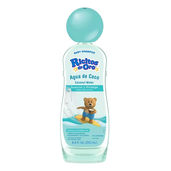 Shampoo Ricitos de Oro Agua de Coco 250ml